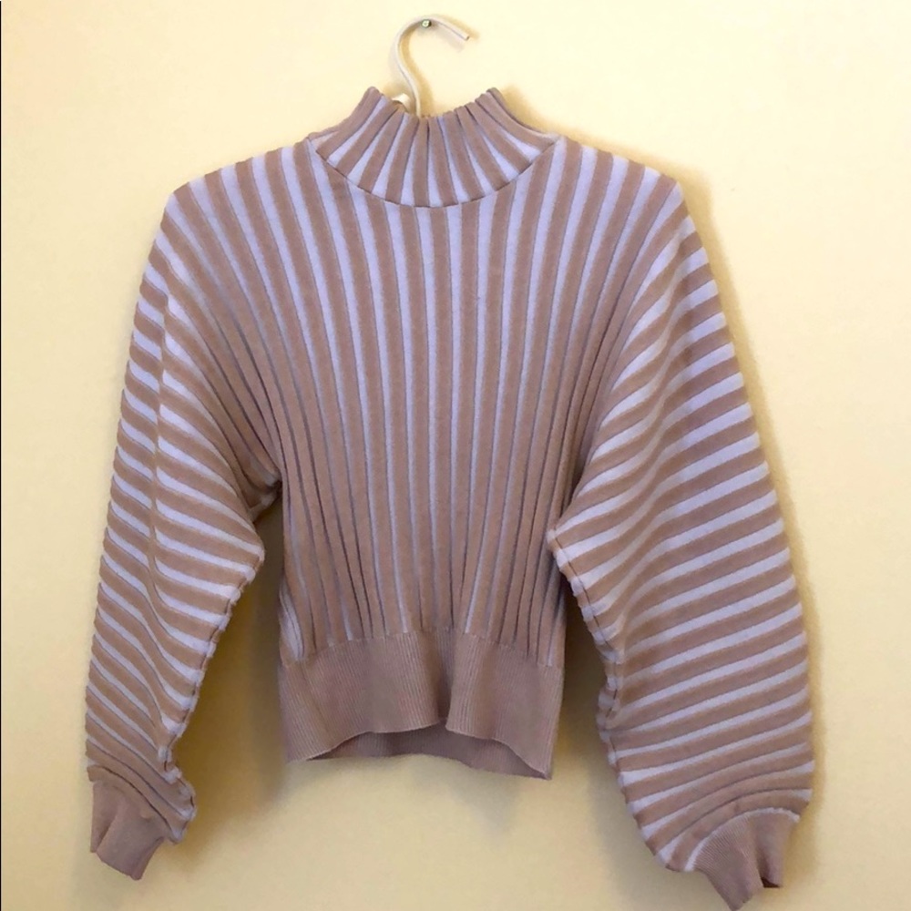Tan sweater!